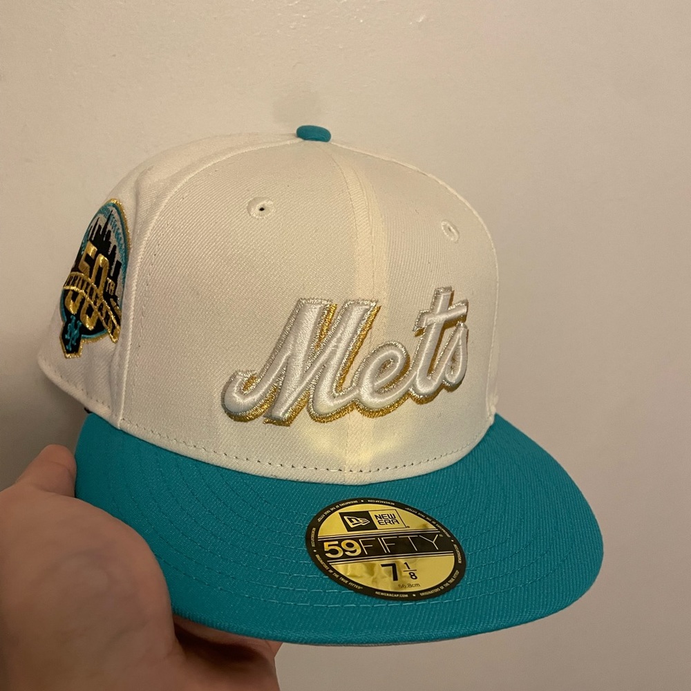 Hat club noho exclusive Rushmore saucy pack New York Mets 50th anniversary patch